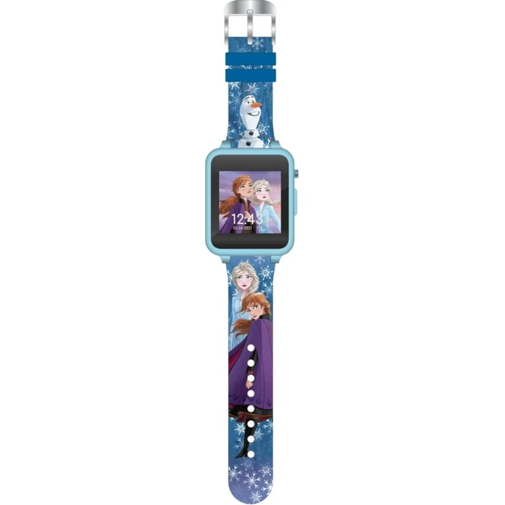 Disney Frozen II NIB Kids Blue Touch Screen Interactive Smart Watch 42mm Ages 6+